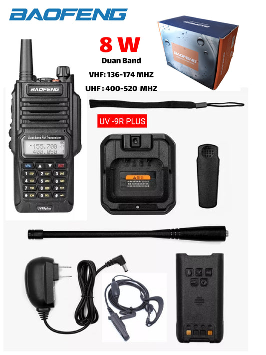 RADIO DE COMUNICACION BAOFENG UV 9R PLUS